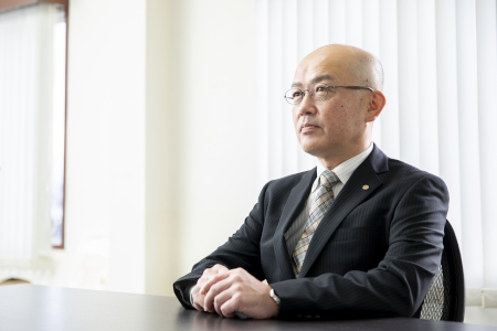 肥田電器株式会社 代表取締役社長の肥田悦和氏